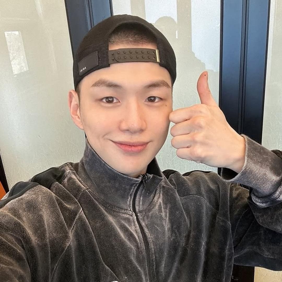 A moment captured by Kang Daniel's fan