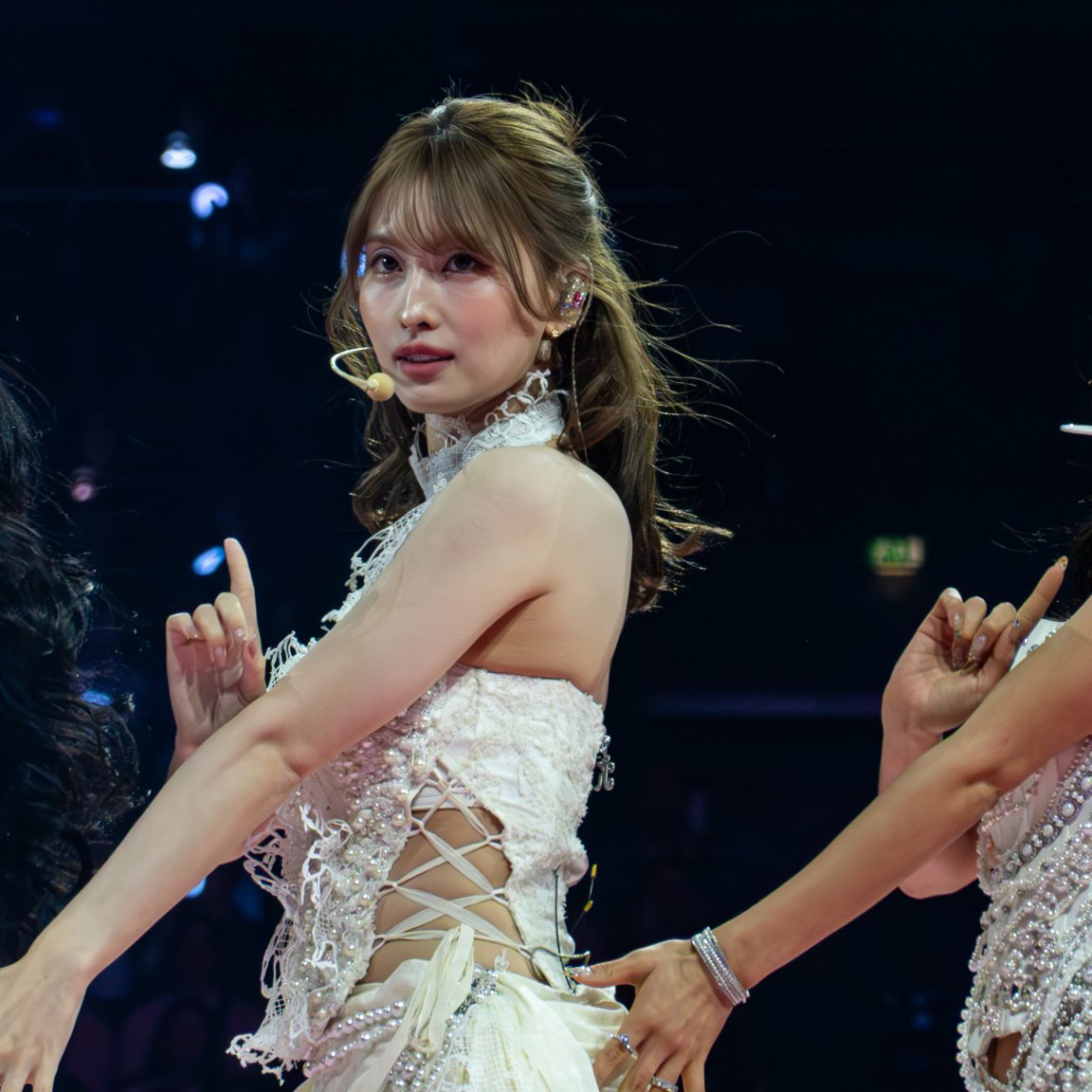 A moment captured by Momo (TWICE)'s fan