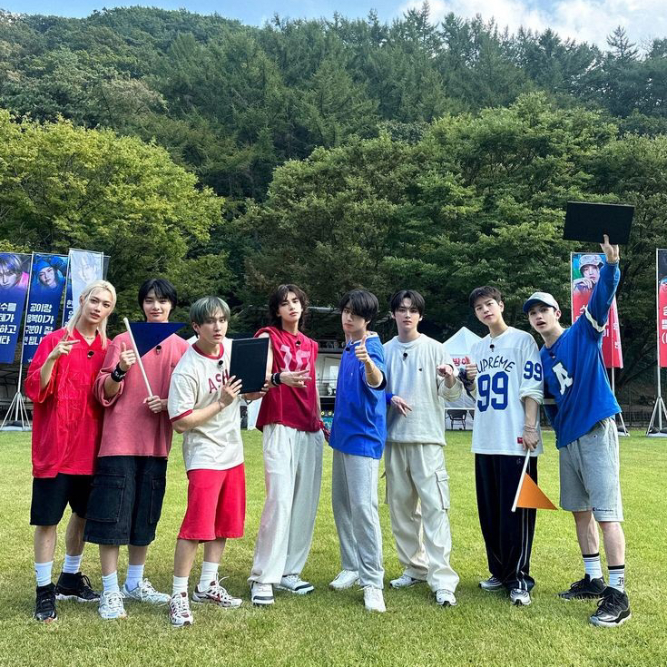 Recent activity shot of Stray Kids