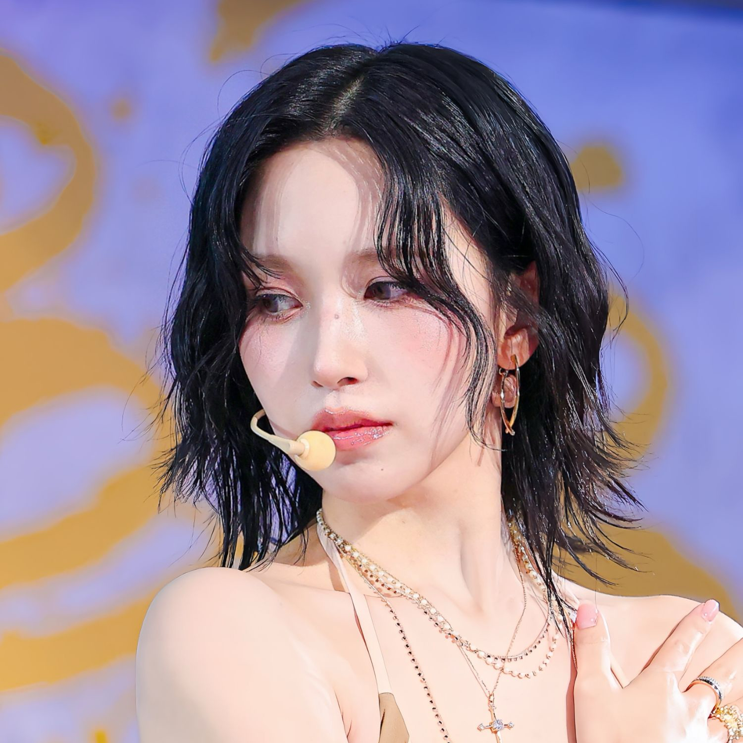 Momen yang diabadikan oleh penggemar Mina (TWICE)