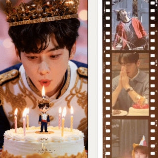 A moment captured by Eunwoo (ASTRO)'s fan