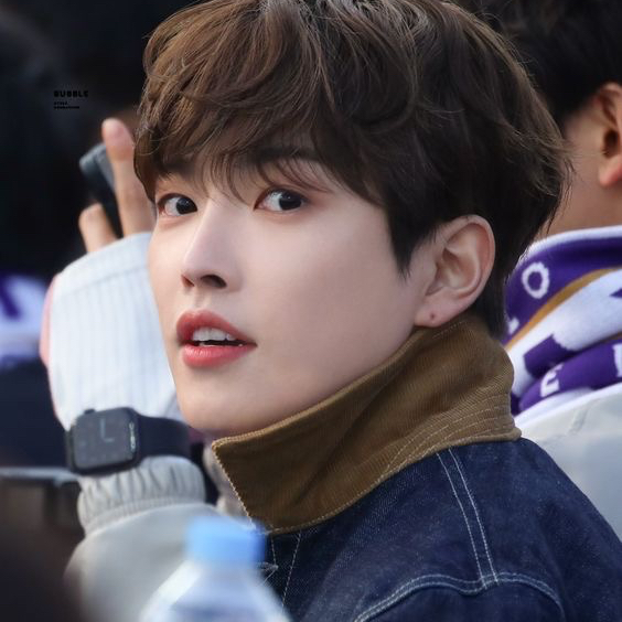 Recent activity shot of Hongjoong (ATEEZ)