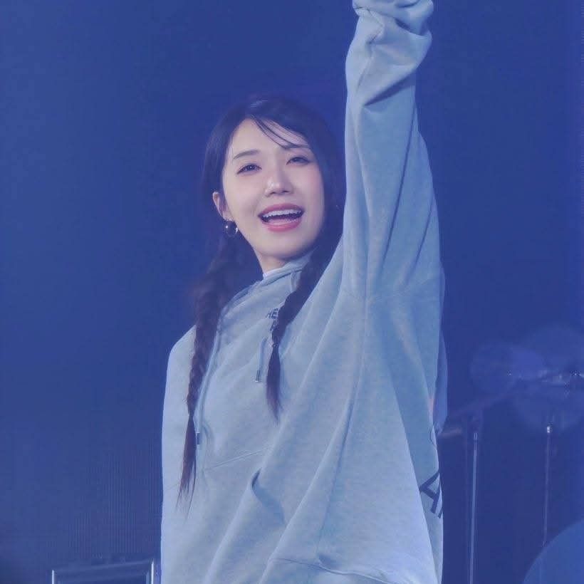 鄭恩地 (Apink)粉絲拍下的瞬間