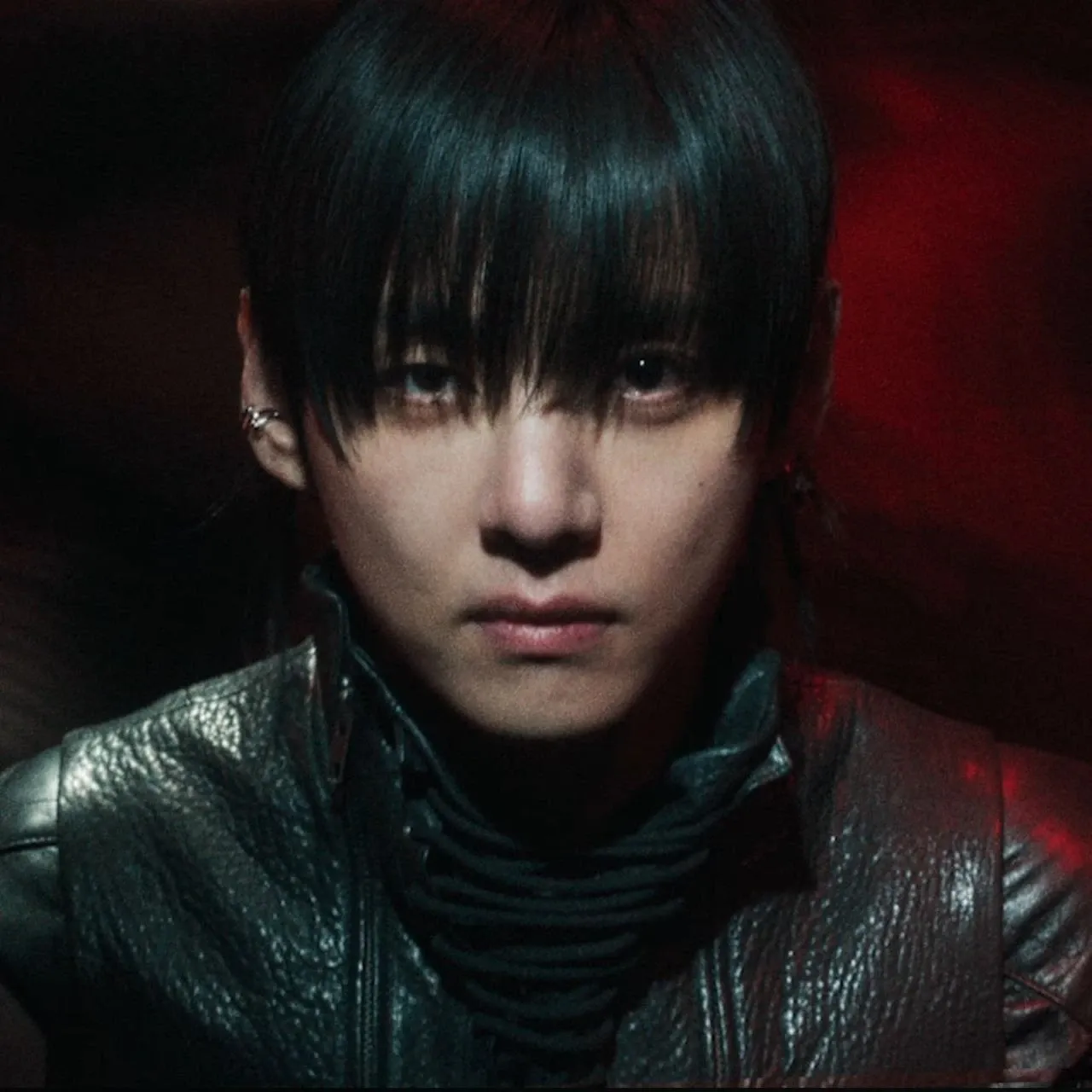 A moment captured by V (BTS)'s fan