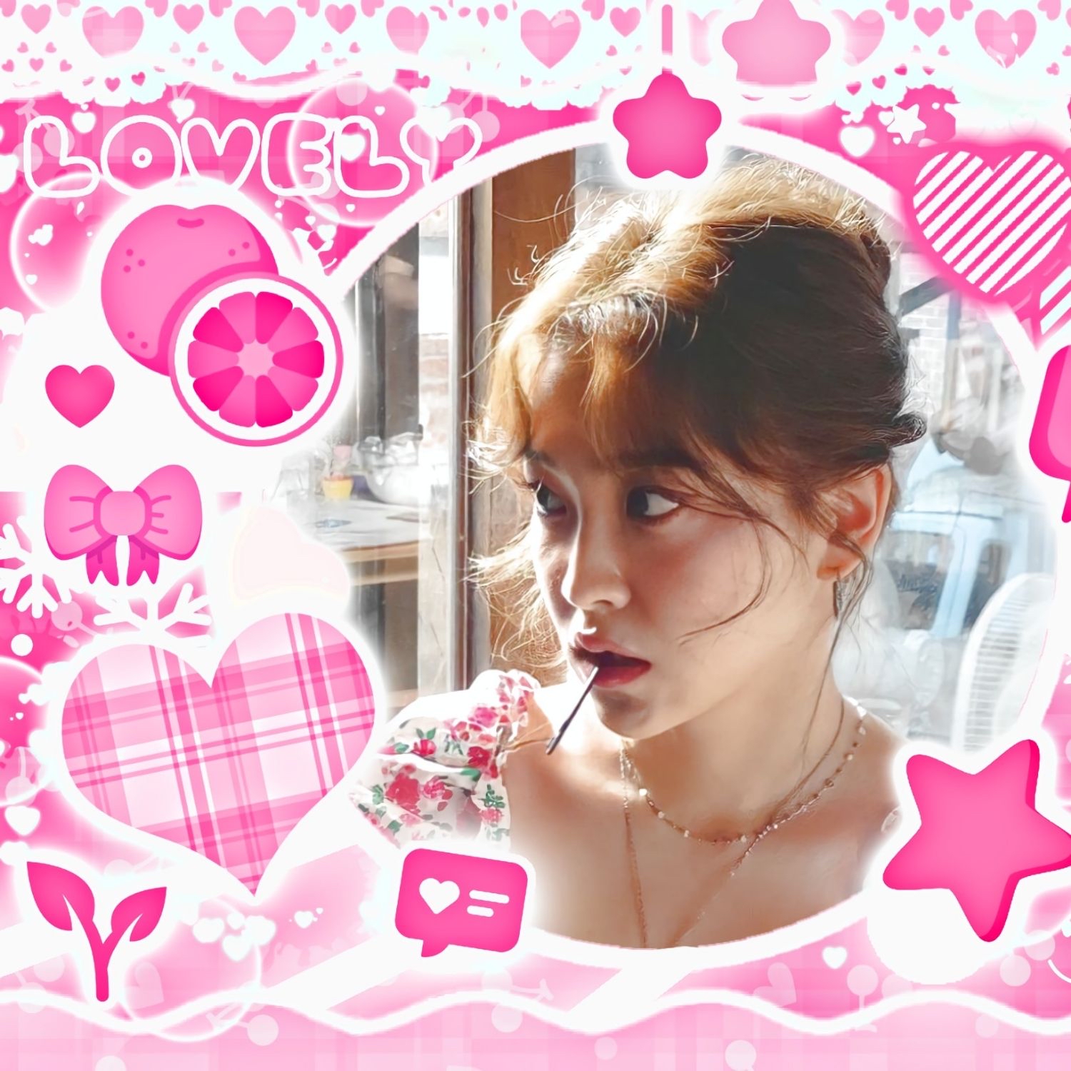 A moment captured by Yeri (Red Velvet)'s fan