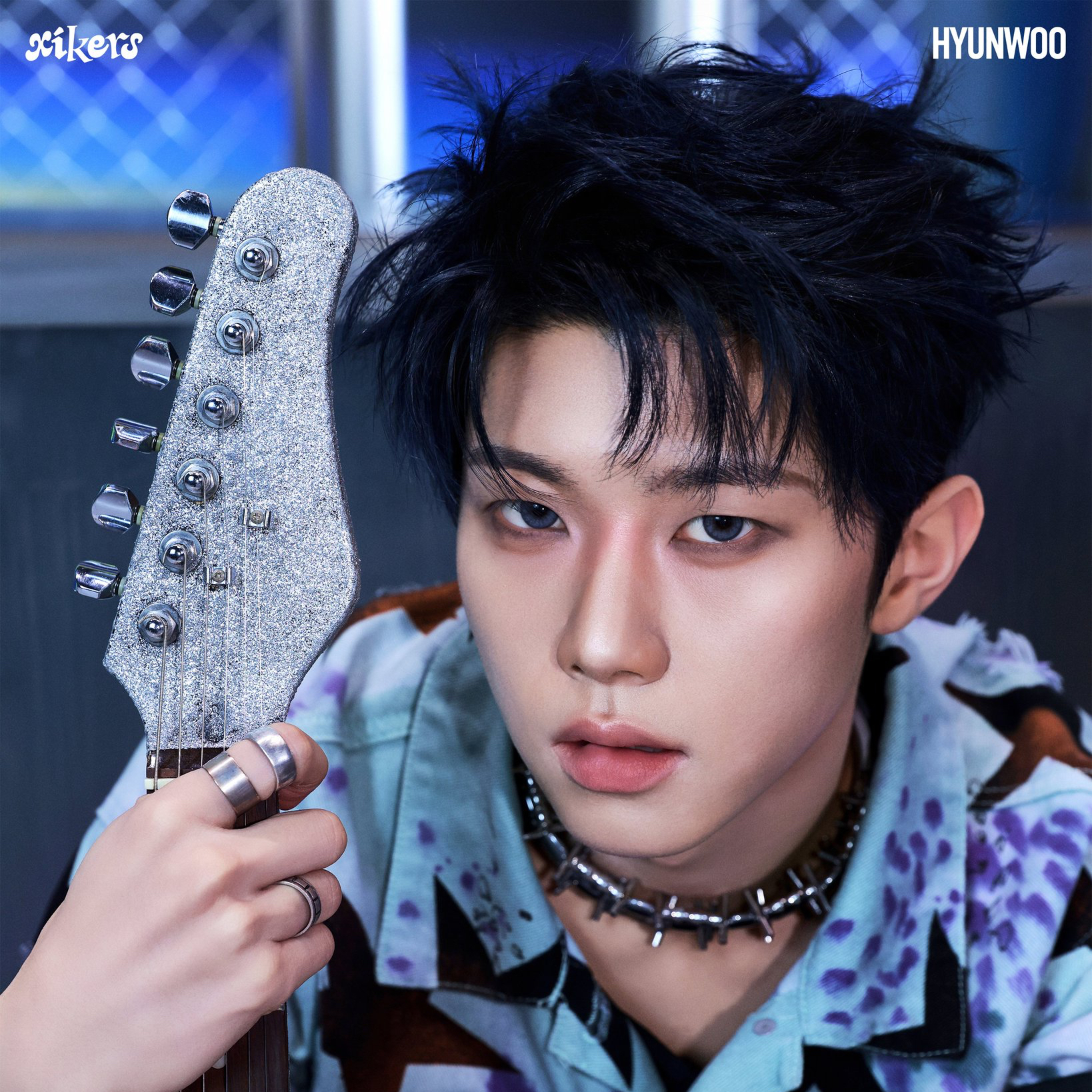 Recent activity shot of Hyunwoo (Xikers)