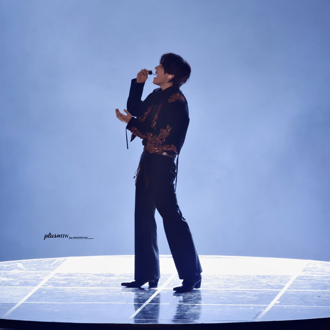 伯賢 (EXO)粉絲拍下的瞬間