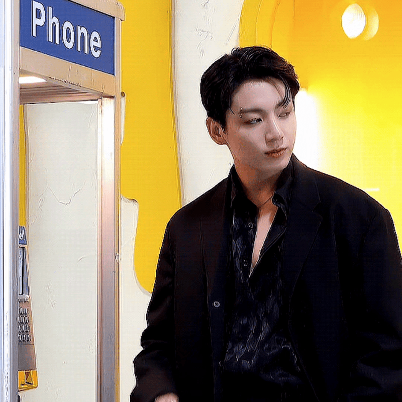 A moment captured by Jungkook (BTS)'s fan