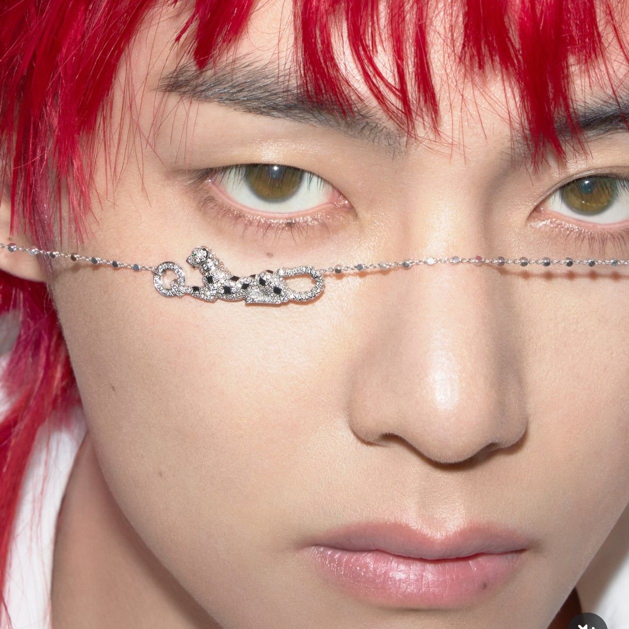 A moment captured by V (BTS)'s fan