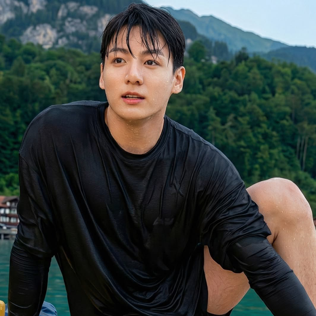 A moment captured by Jungkook (BTS)'s fan