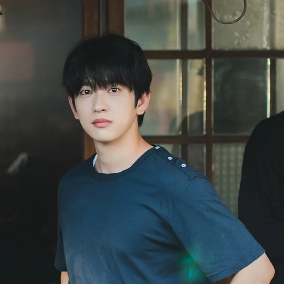 Momen yang diabadikan oleh penggemar Jinyoung (GOT7)