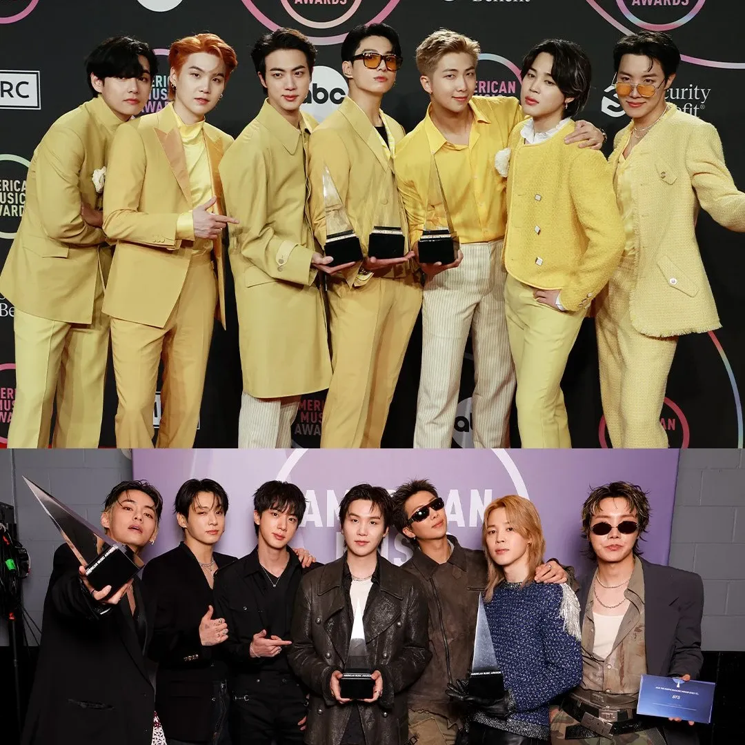 A moment captured by BTS's fan