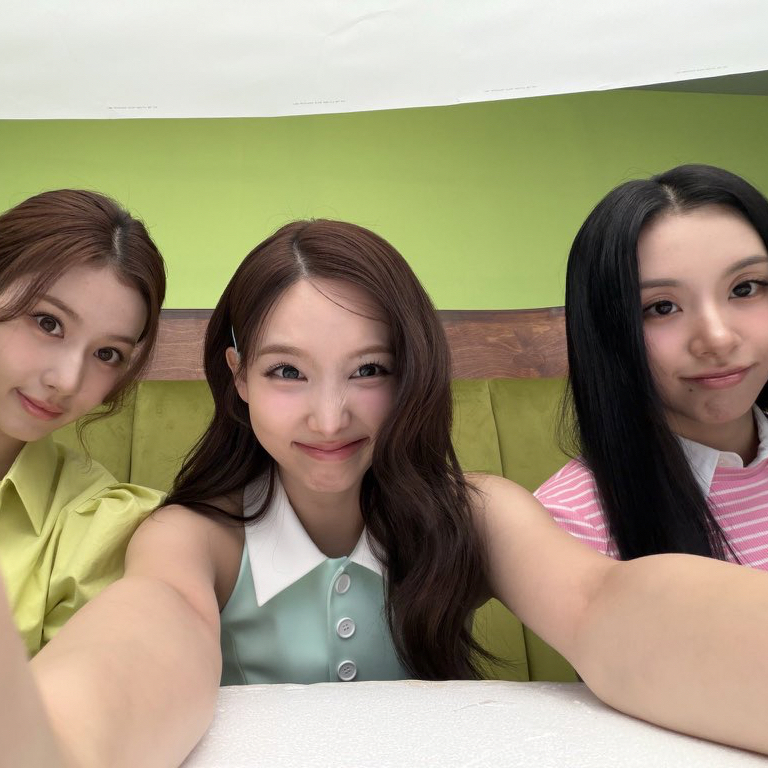 Recent activity shot of TWICE