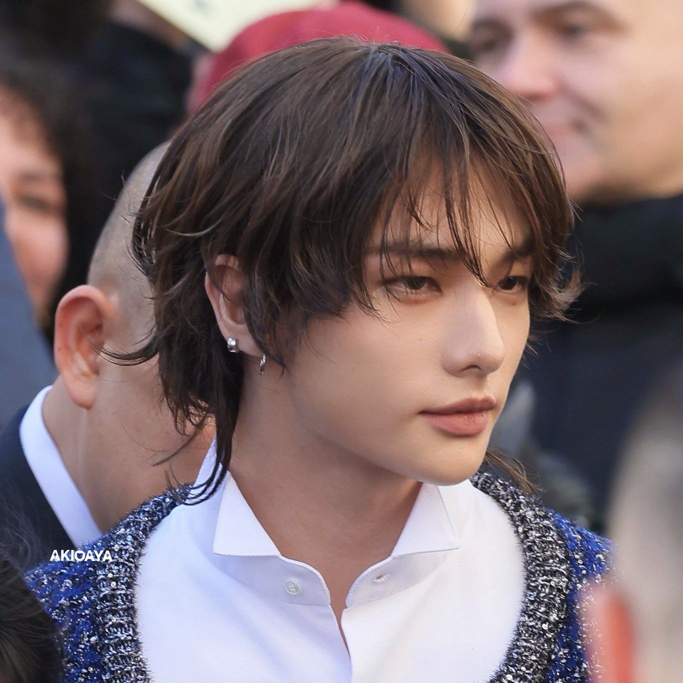 Behind-the-scenes cut of Hyunjin (Stray Kids)