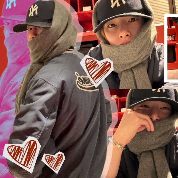 A moment captured by I.N (Stray Kids)'s fan