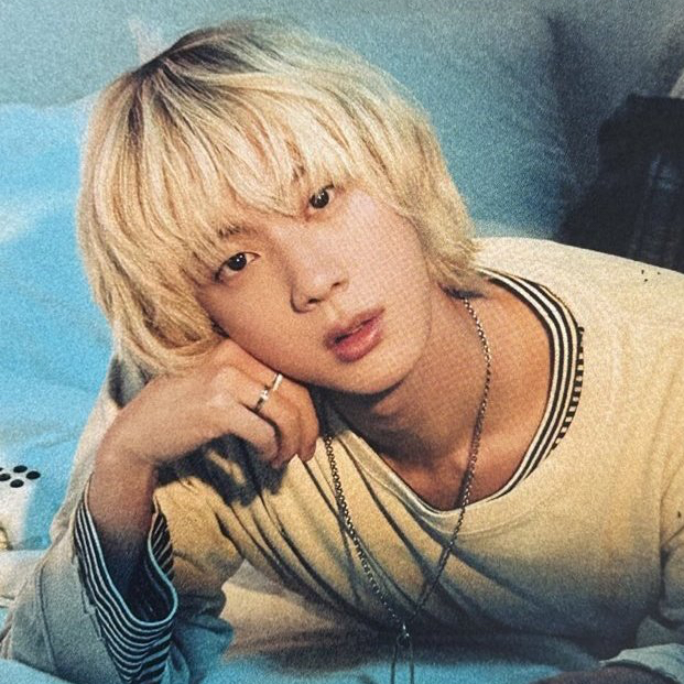 Recent activity shot of Jin (BTS)