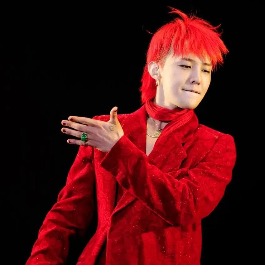 A moment captured by G-DRAGON (BIGBANG)'s fan