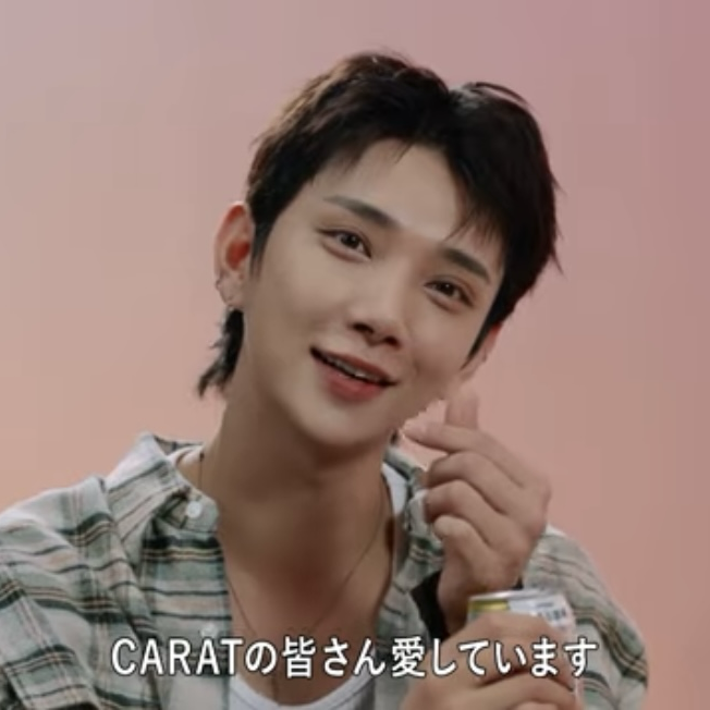 Recent activity shot of Joshua (SEVENTEEN)