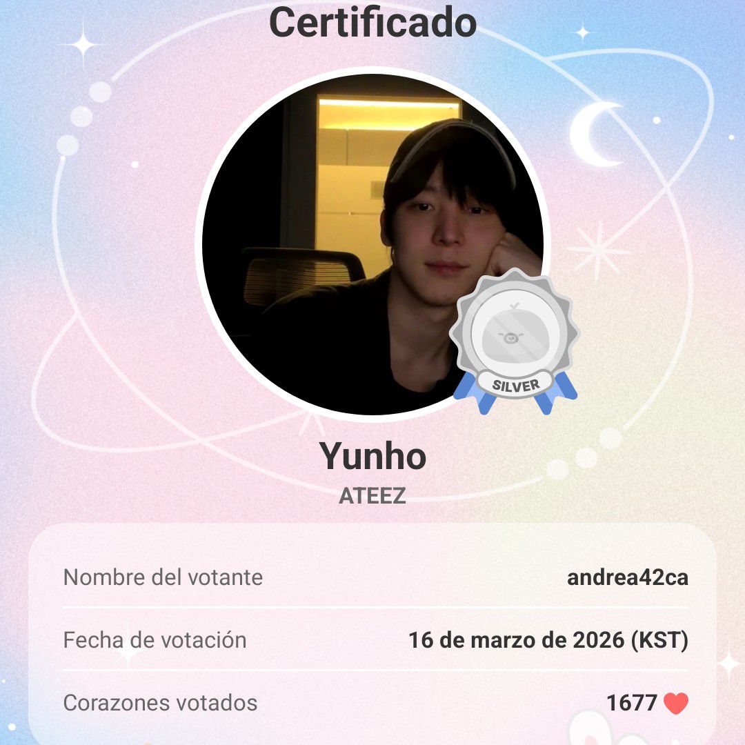 Behind-the-scenes cut of Yunho (ATEEZ)