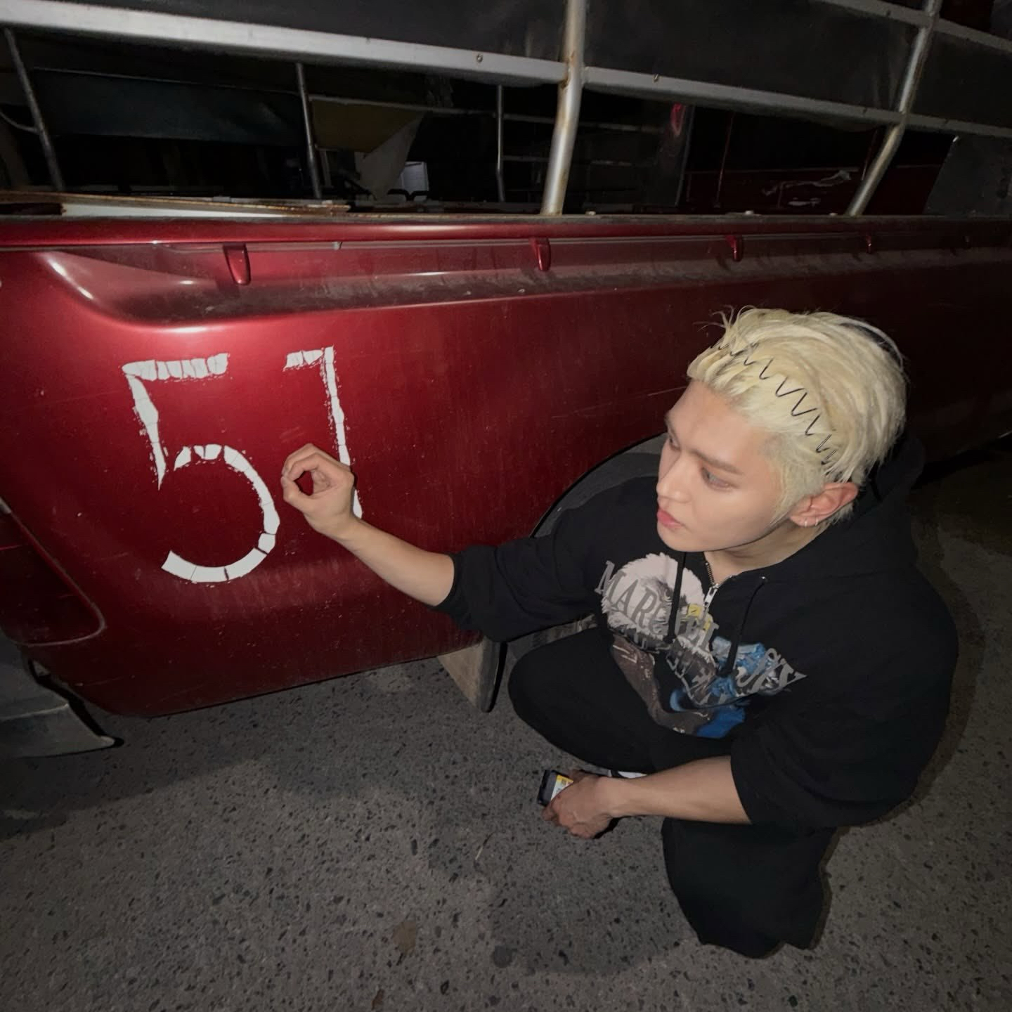 Recent activity shot of Taeyong (NCT 127)