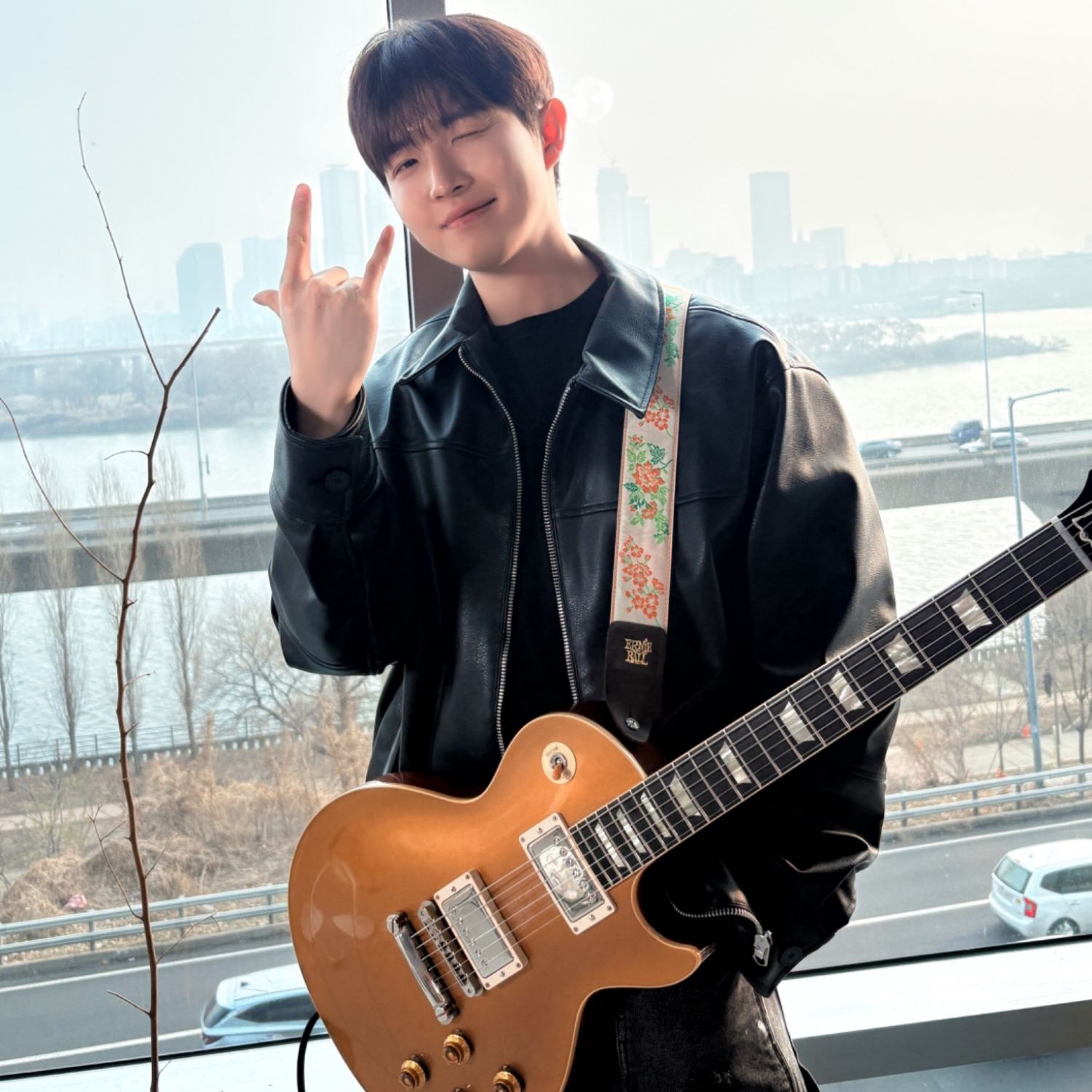 金在奐粉絲拍下的瞬間