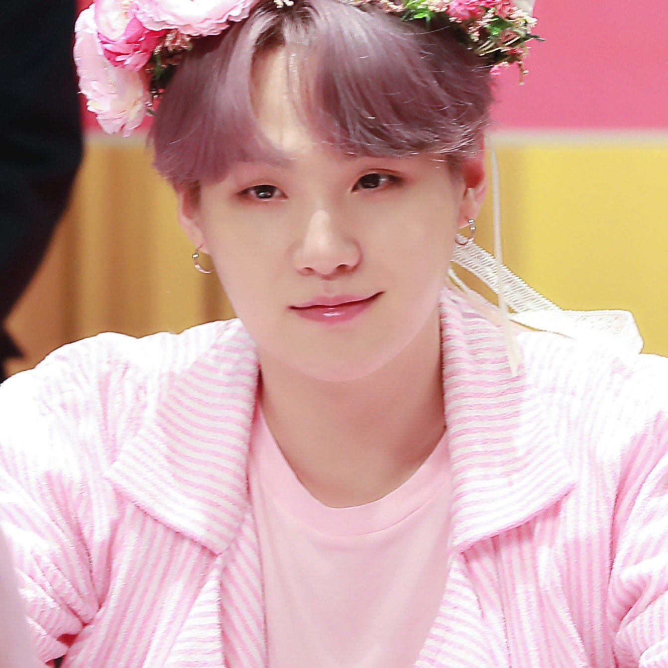 Recent activity shot of SUGA (BTS)