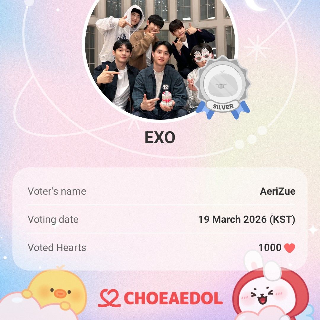 A moment captured by EXO's fan