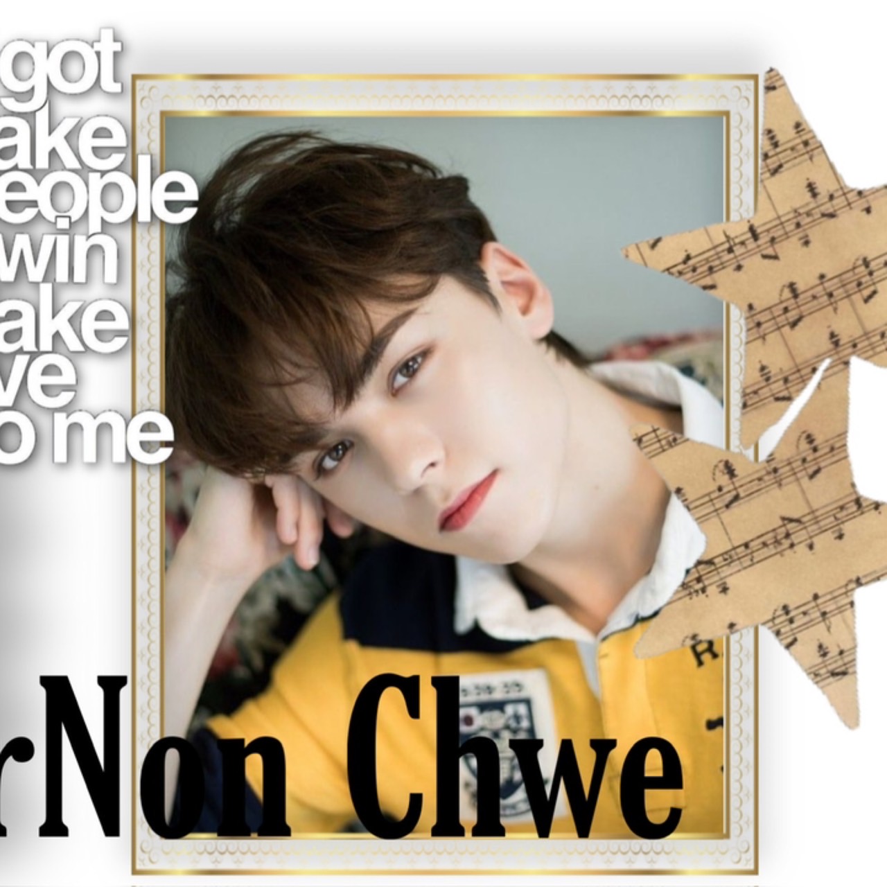 Recent activity shot of Vernon (SEVENTEEN)