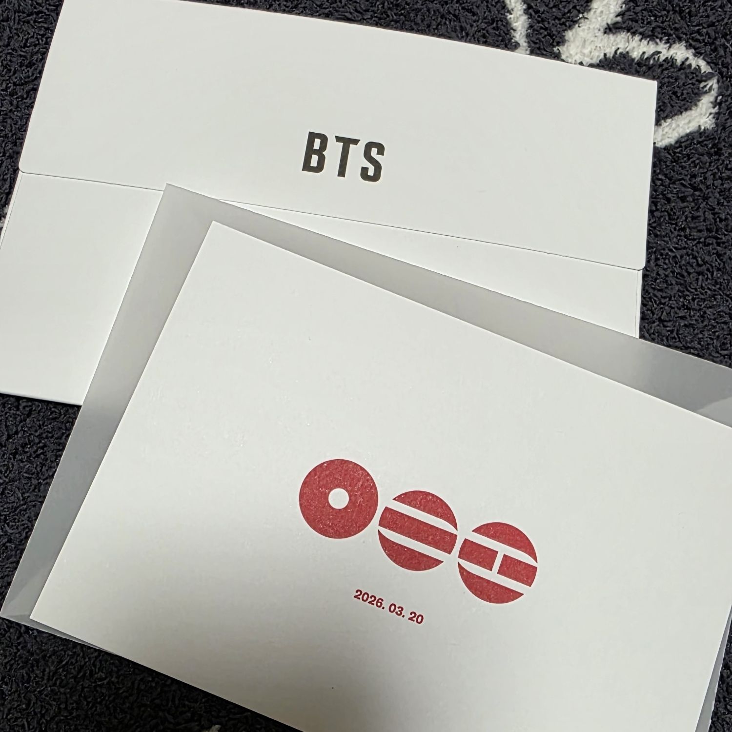 A moment captured by SUGA (BTS)'s fan