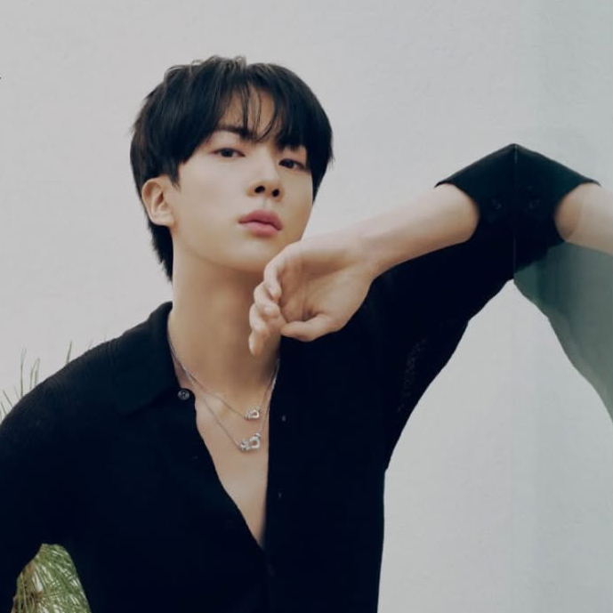 Recent activity shot of Jin (BTS)
