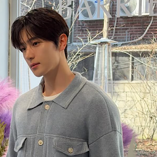 Recent activity shot of Hyunjae (THE BOYZ)