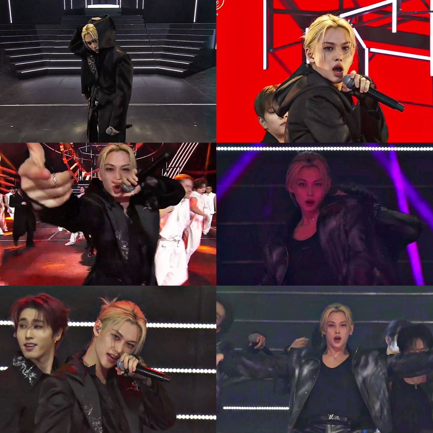 Recent activity shot of Felix (Stray Kids)