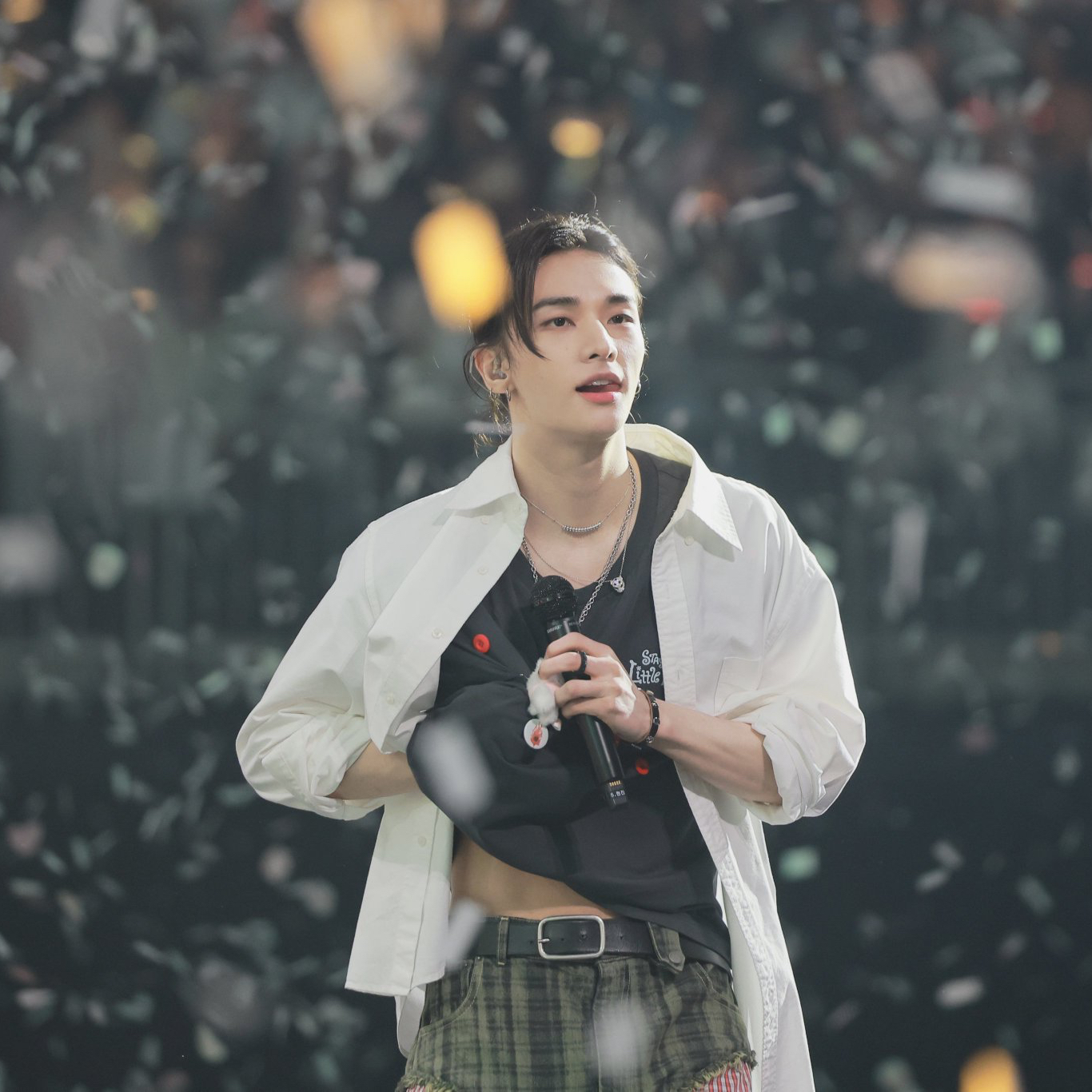 Behind-the-scenes cut of Hyunjin (Stray Kids)