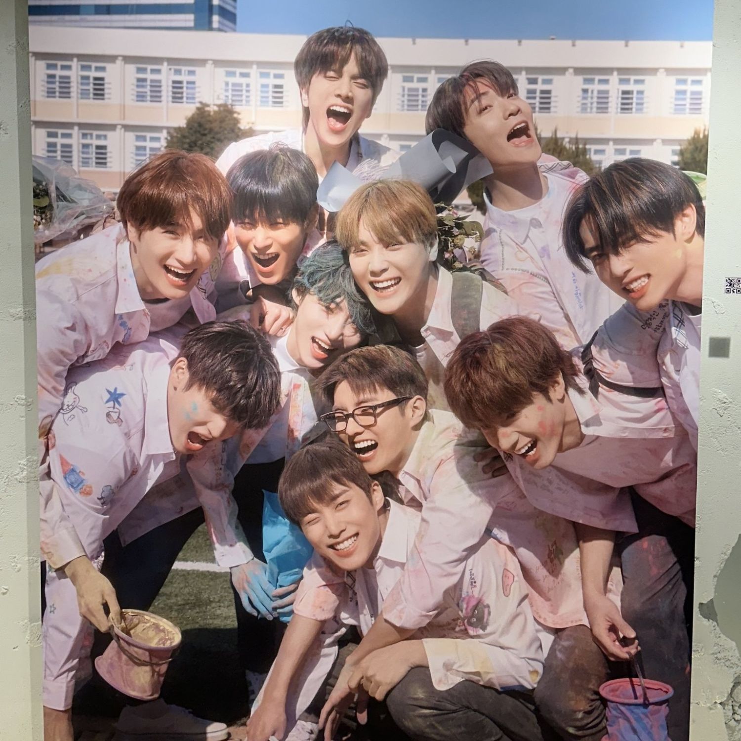 A moment captured by THE BOYZ's fan