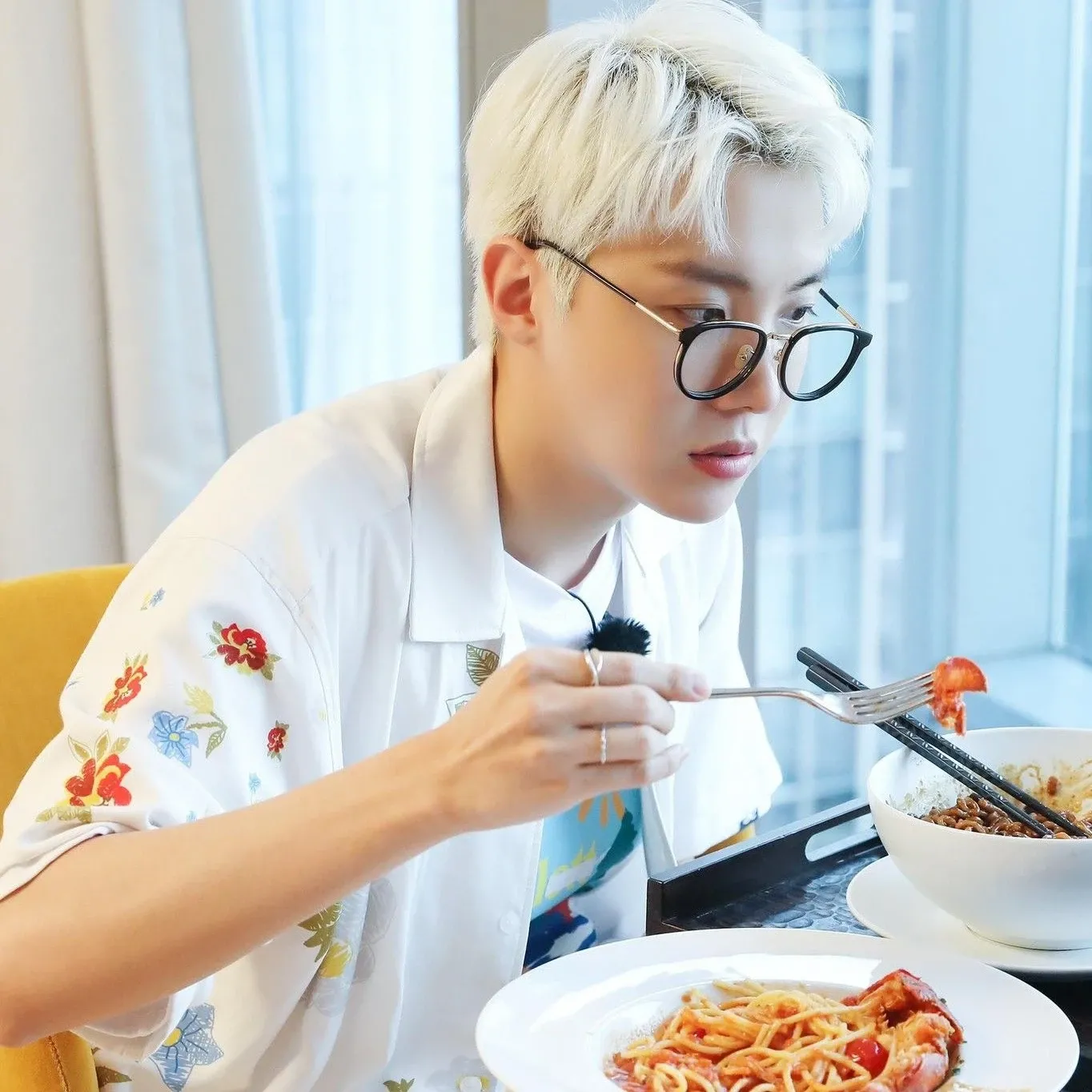 A moment captured by j-hope (BTS)'s fan