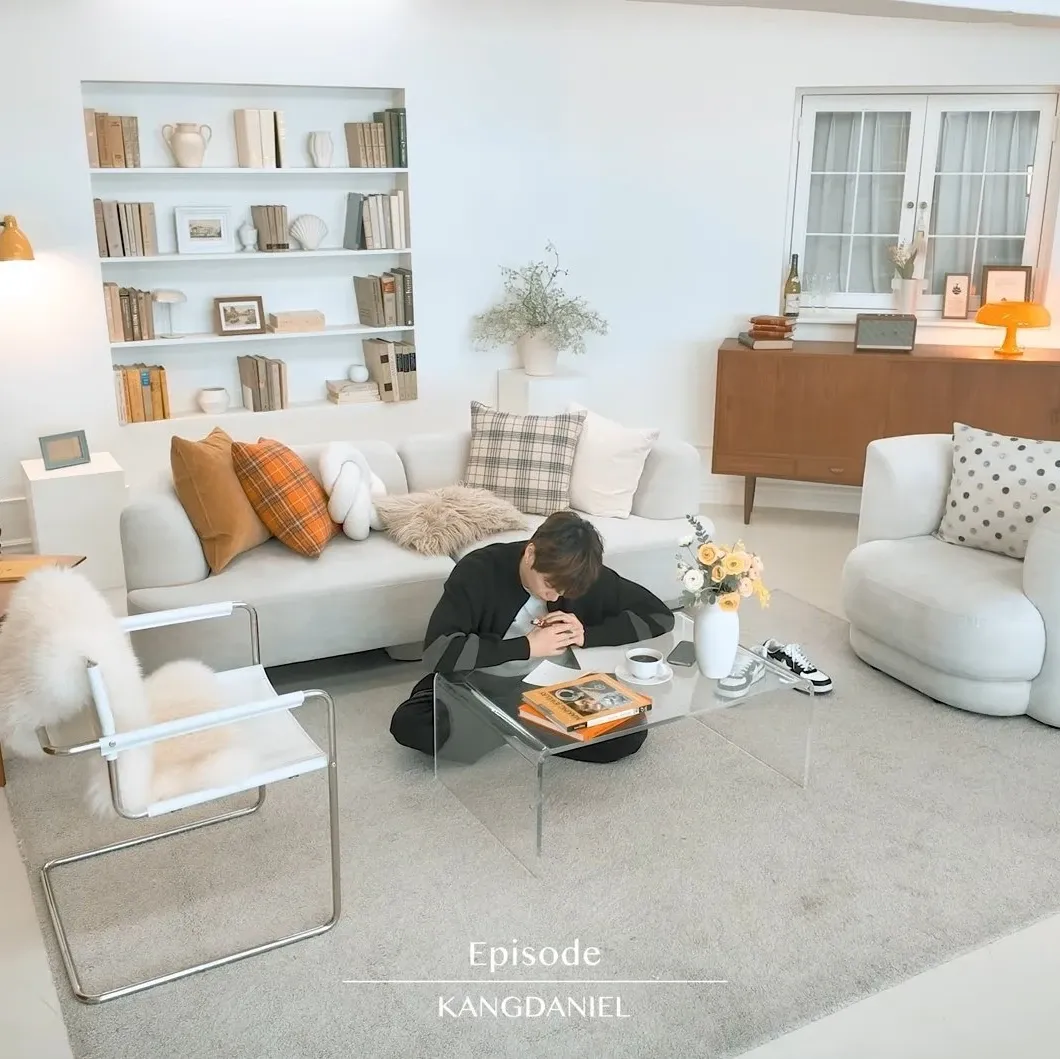 강다니엘의 비하인드 컷