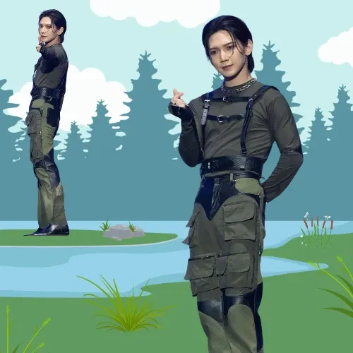 Behind-the-scenes cut of Yeosang (ATEEZ)