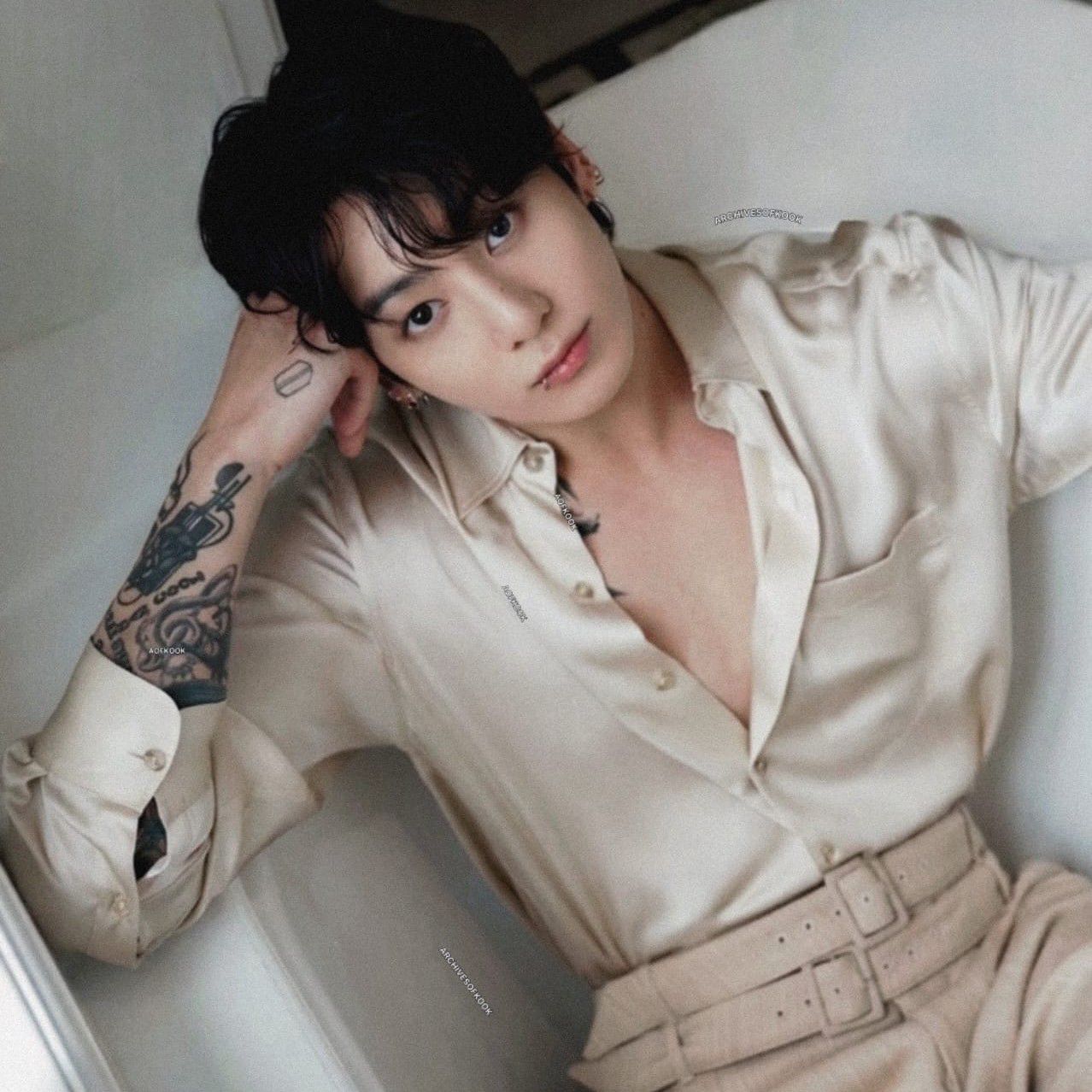 Momen yang diabadikan oleh penggemar Jungkook (BTS)