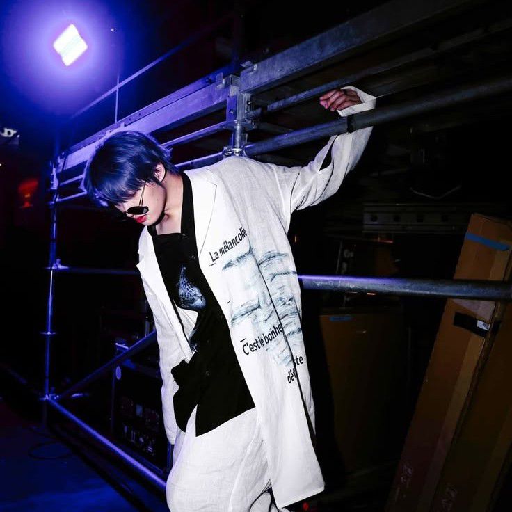 Recent activity shot of Mingi (ATEEZ)