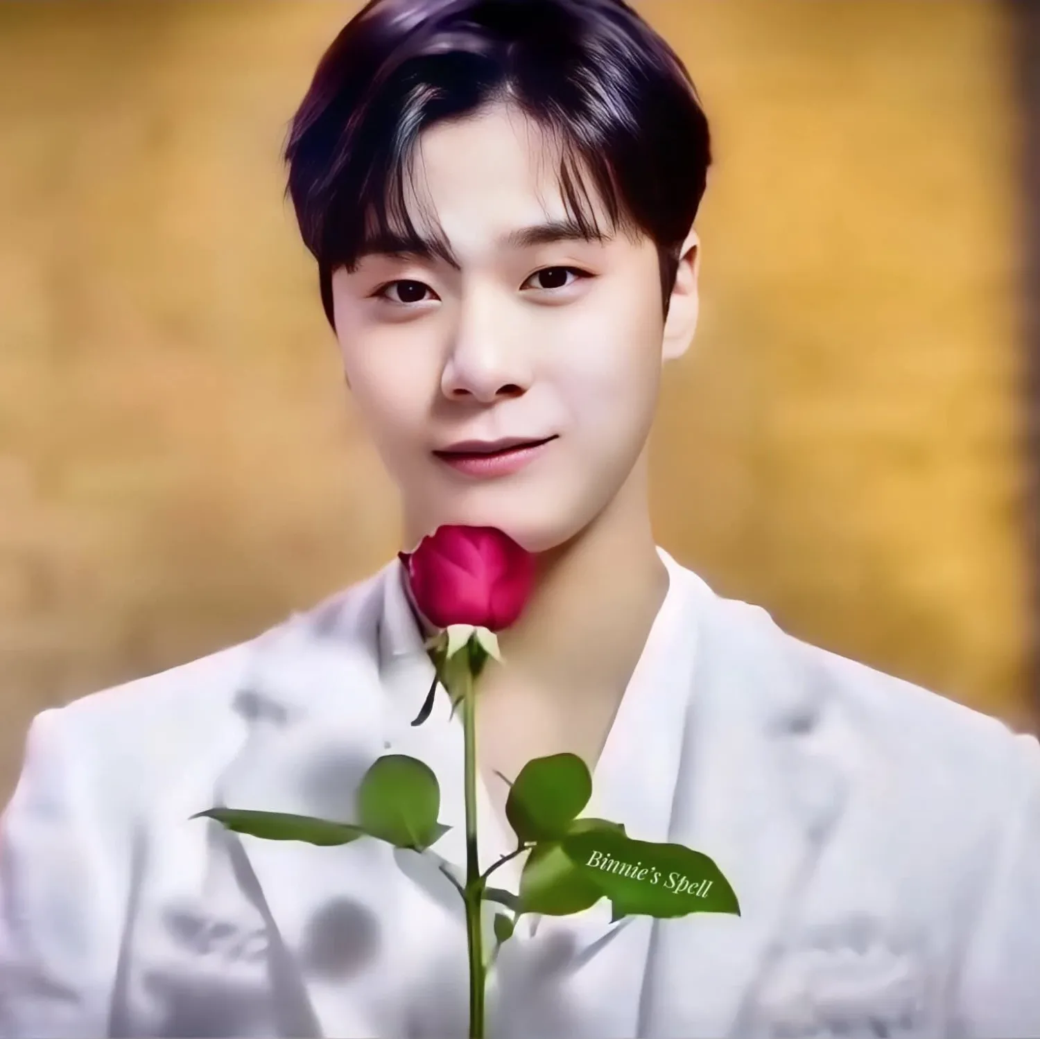 A moment captured by Moonbin (ASTRO)'s fan