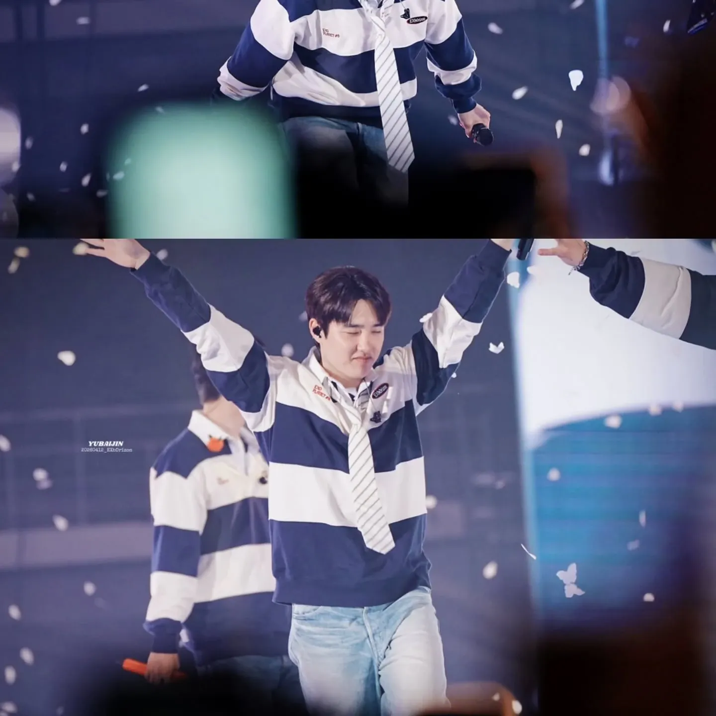 Behind-the-scenes cut of EXO