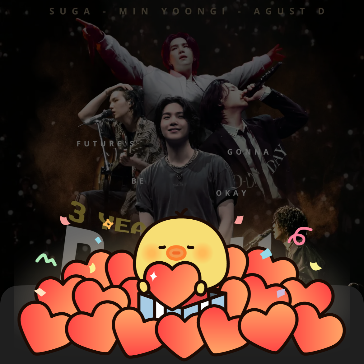 Foto aktivitas terbaru SUGA (BTS)