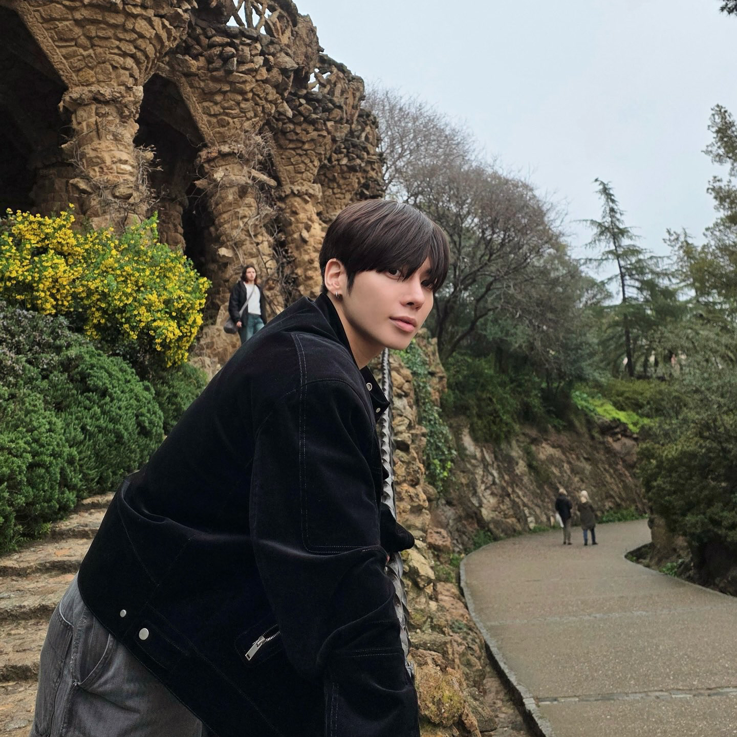 A moment captured by TOMORROW X TOGETHER's fan