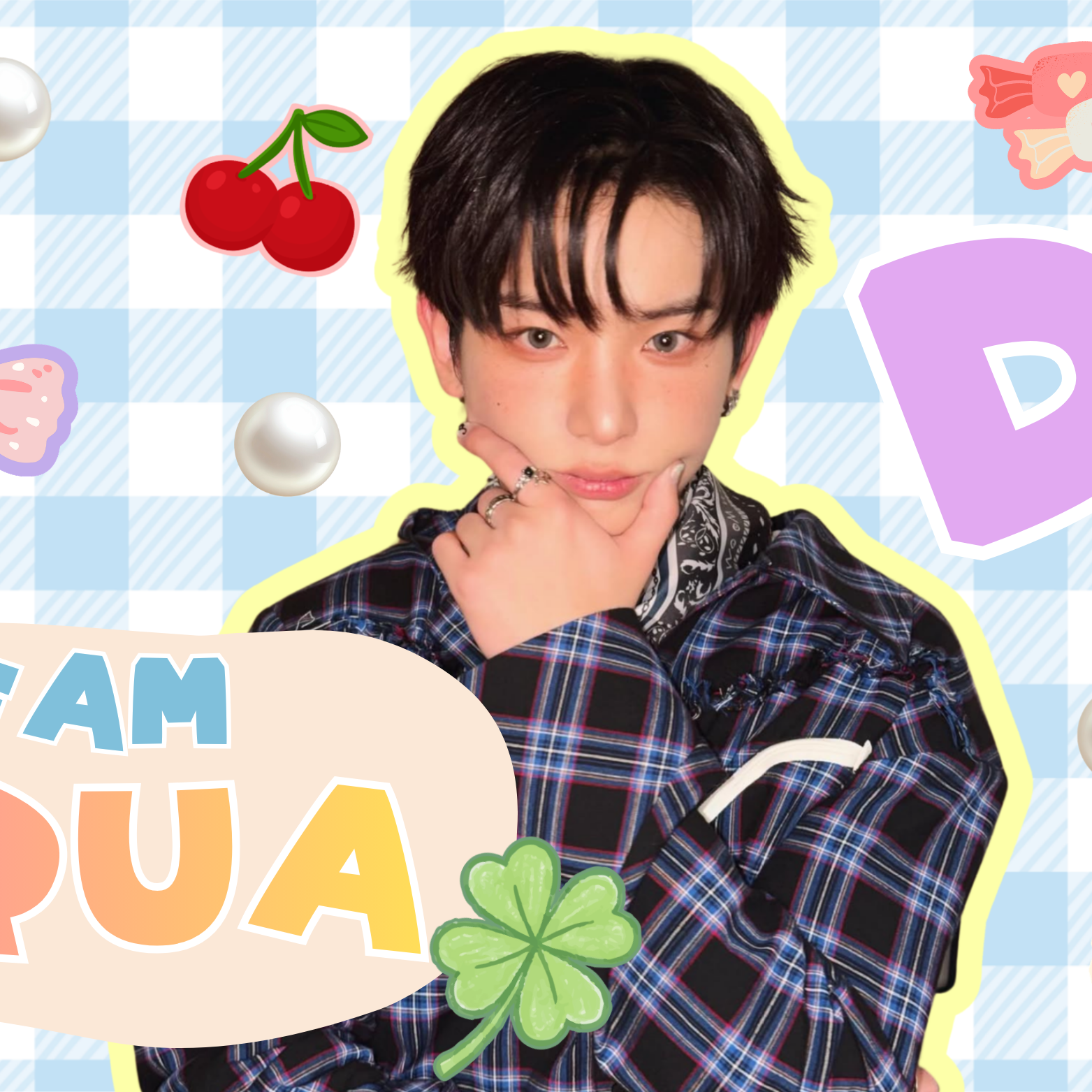 A moment captured by Harua (&TEAM)'s fan