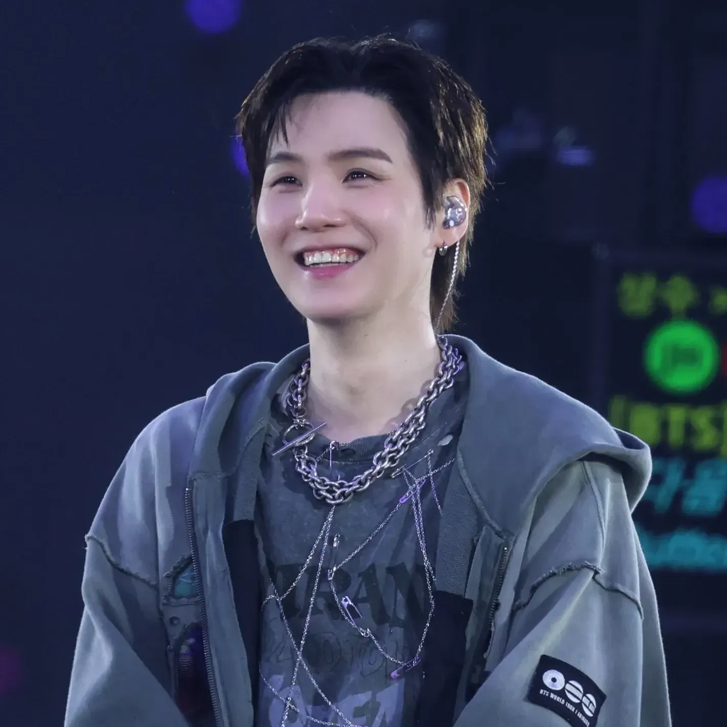 防彈少年團粉絲拍下的瞬間