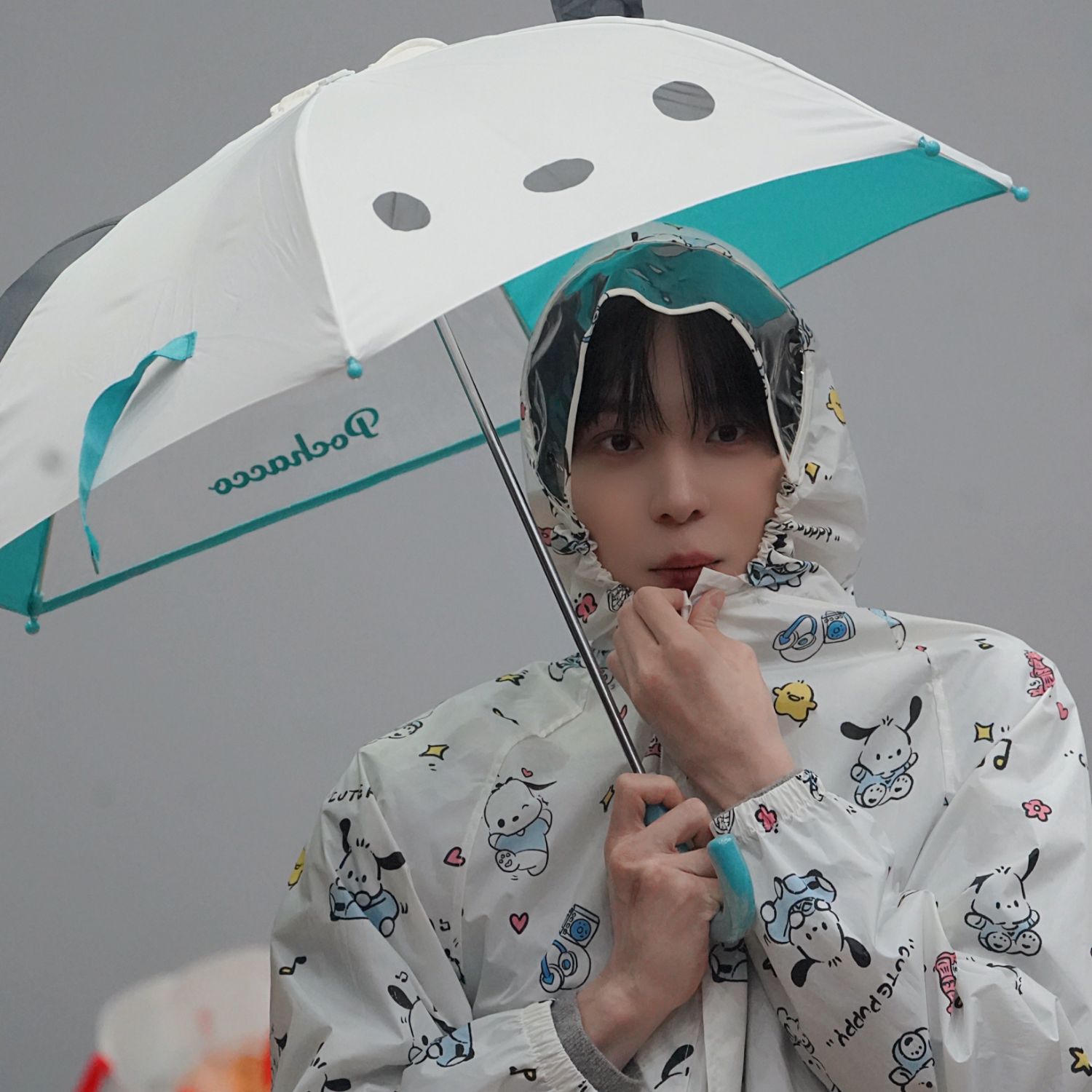 A moment captured by Yunho (ATEEZ)'s fan