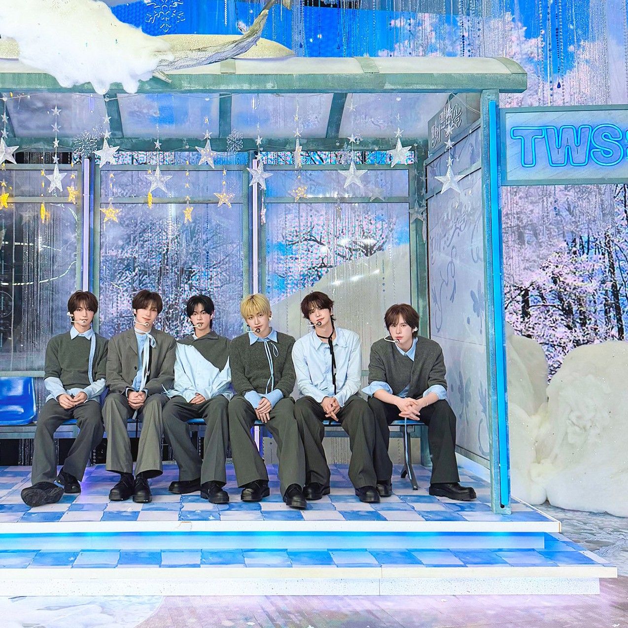 A moment captured by TWS's fan