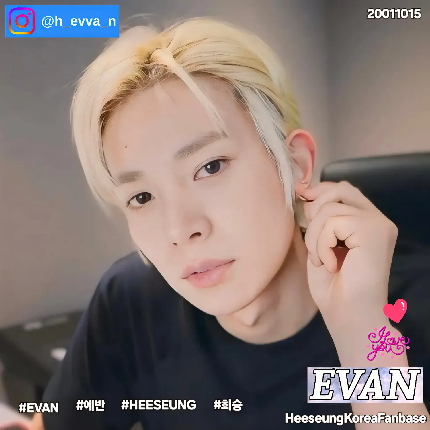 Momen yang diabadikan oleh penggemar Evan