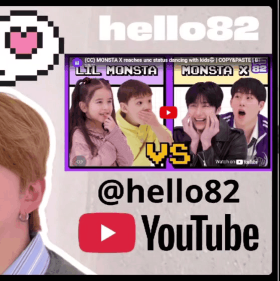 A moment captured by Kihyun (MONSTA X)'s fan