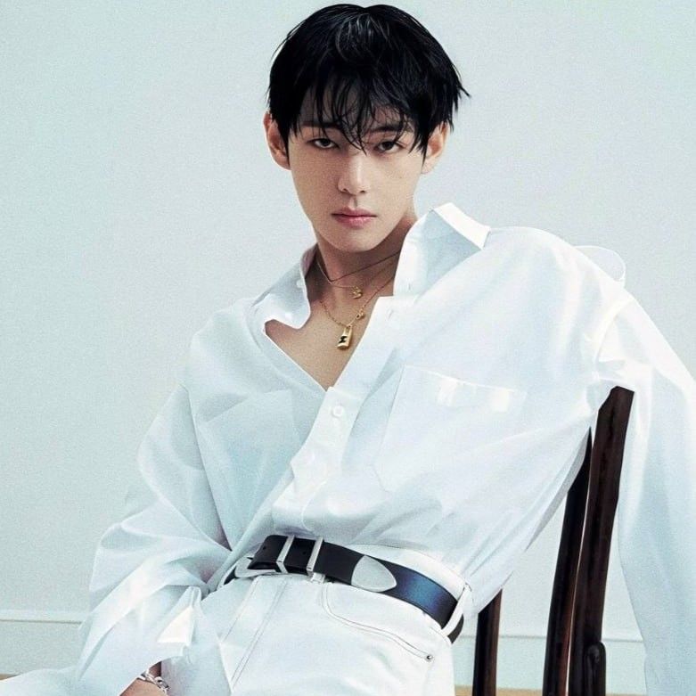 A moment captured by V (BTS)'s fan